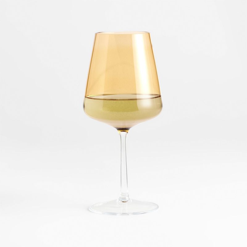 CRATE & BARREL - Copa Vino Blanco Ambar Ingrid Crate & Barrel
