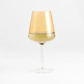 CRATE & BARREL - Copa Vino Blanco Ambar Ingrid