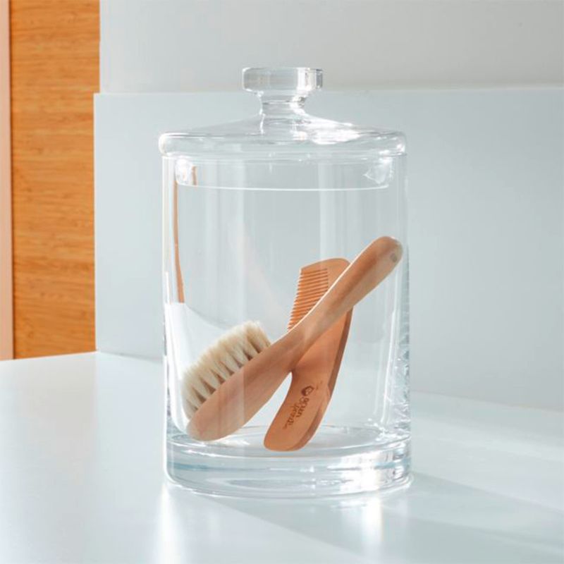 CRATE & BARREL - Contenedor De Vidrio Grande Crate & Barrel