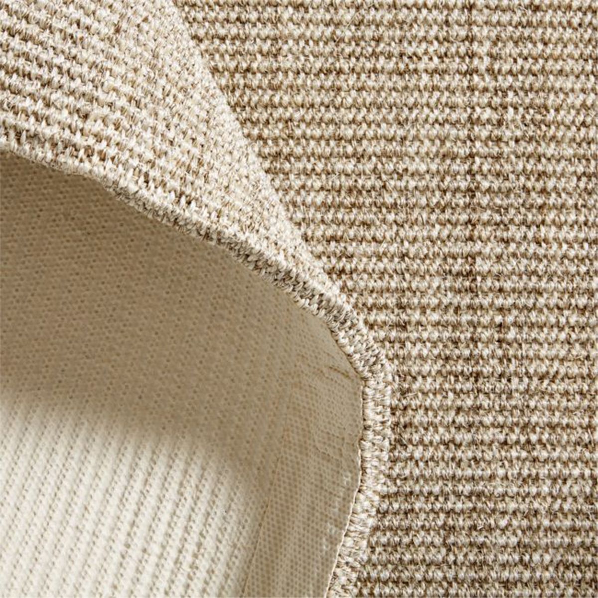 CRATE & BARREL - Alfombra Sisal Beige Crate & Barrel