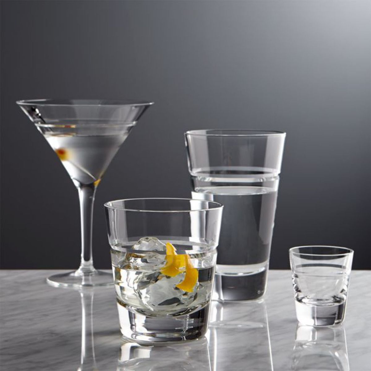 CRATE & BARREL - Vaso Bajo Callaway Crate & Barrel