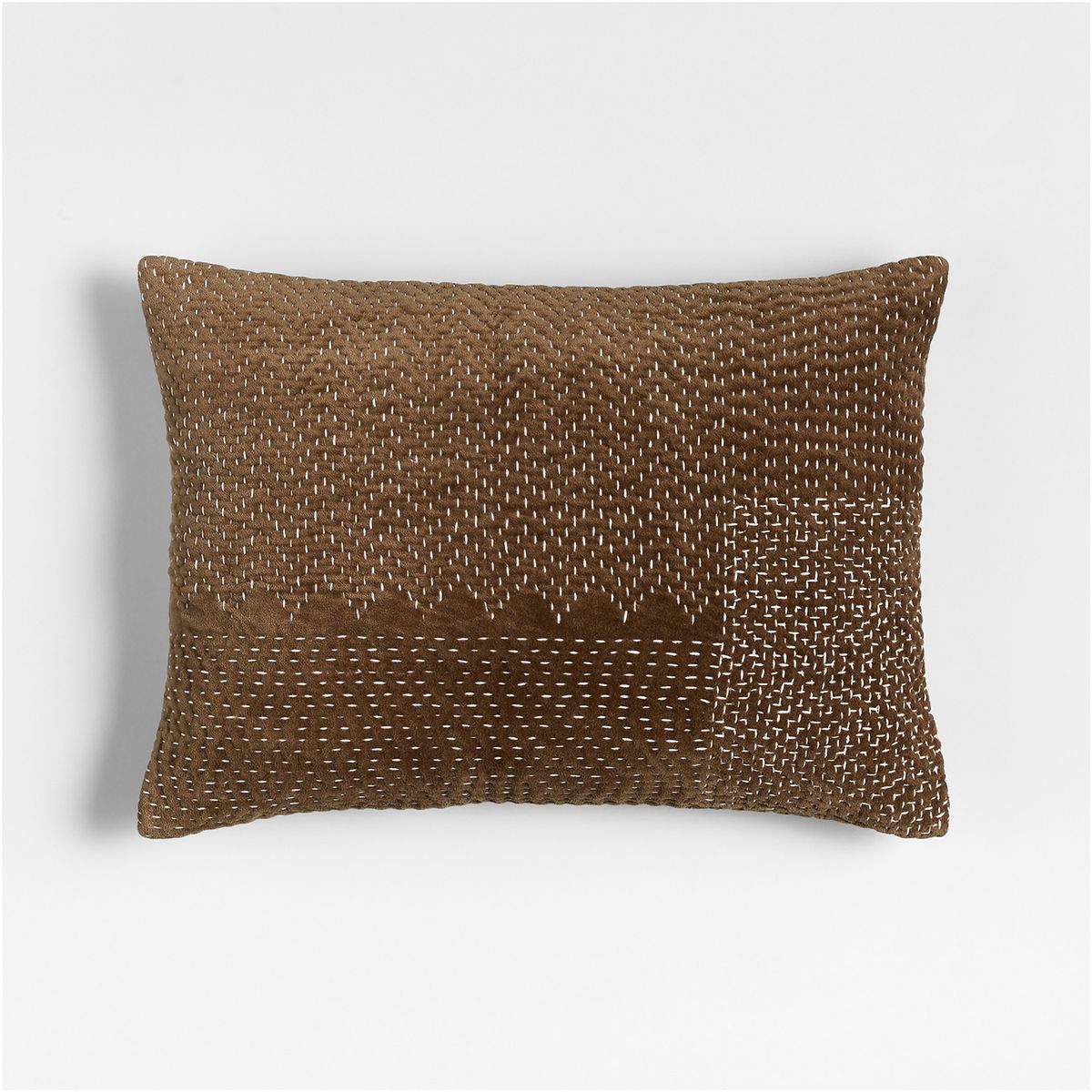 CRATE & BARREL - Funda Cojín Sashiko 60x40 Cm Crate & Barrel