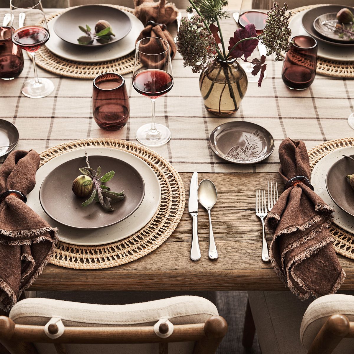 CRATE & BARREL - Anillo Servilleta Vidrio Reciclado Crate & Barrel