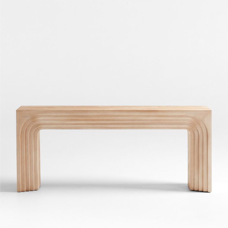 Consola Valo 183Cm Rectangular Pino Natural