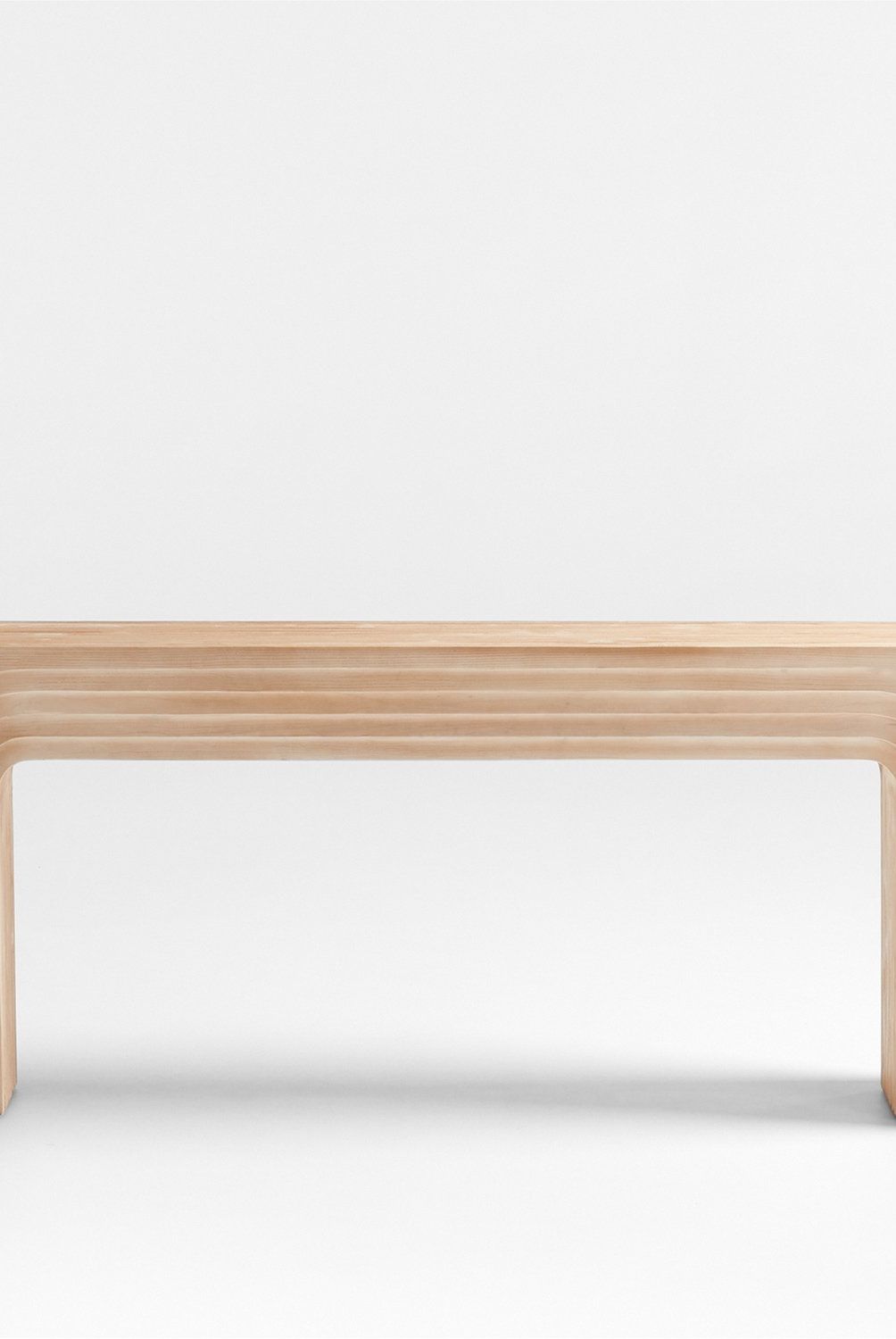 CRATE & BARREL - Consola Valo 183Cm Rectangular Pino Natural Crate & Barrel