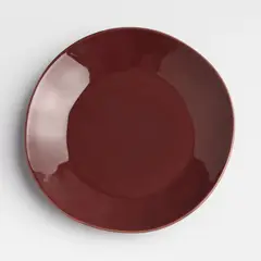 CRATE & BARREL - Plato De Fondo Marin Rojo