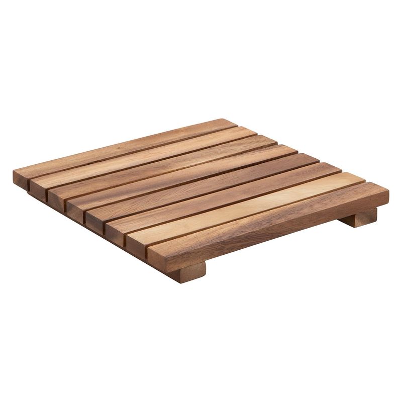 CRATE & BARREL - Salvamanteles Acacia Crate & Barrel