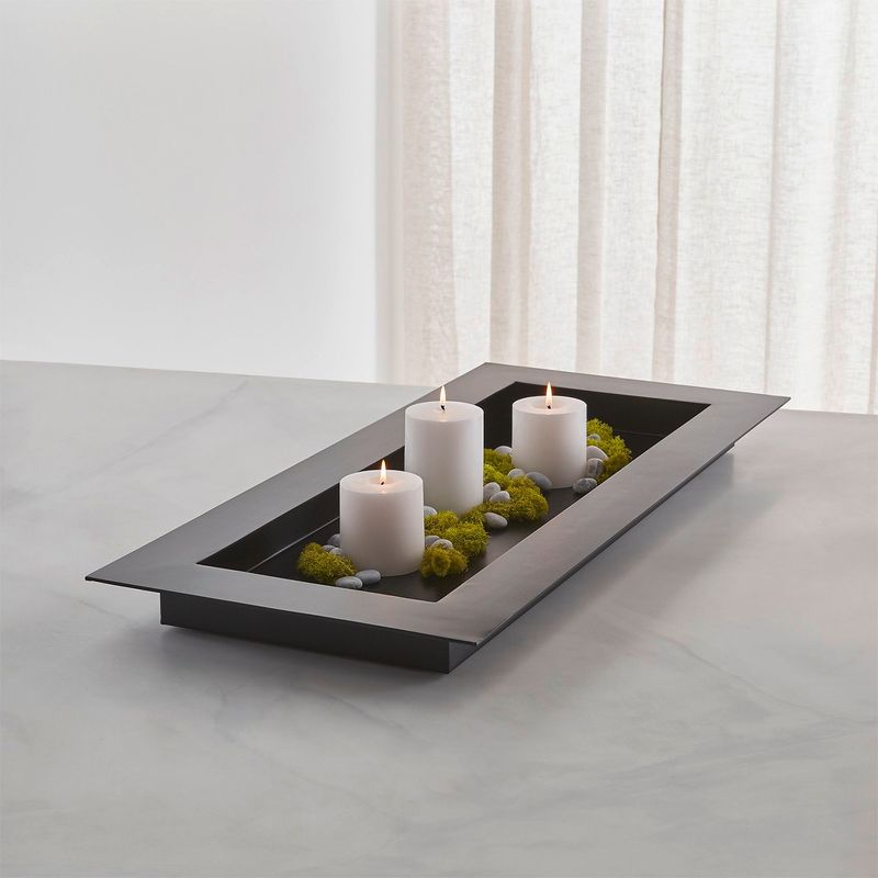 CRATE & BARREL - Centro Decorativo De Mesa Reflection Crate & Barrel
