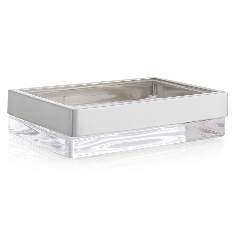CRATE & BARREL - Jabonera De Cristal Nickell