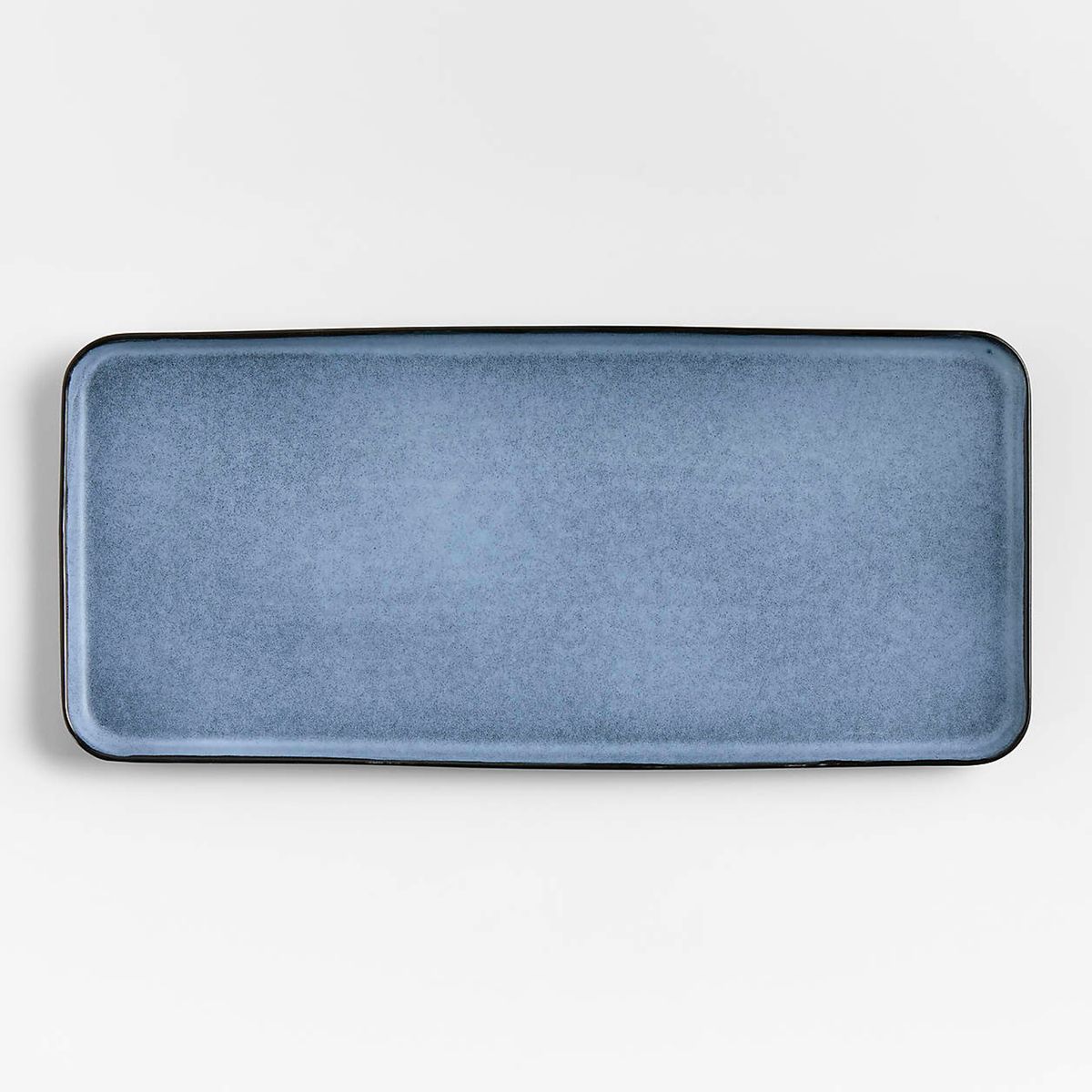 CRATE & BARREL - Fuente Mercer Artic Blue 40x18cm Crate & Barrel