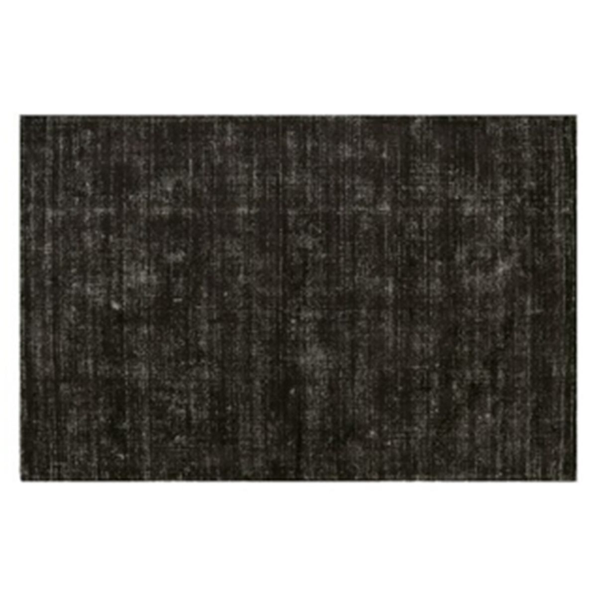 CRATE & BARREL - Alfombra Vaughn Negra Crate & Barrel