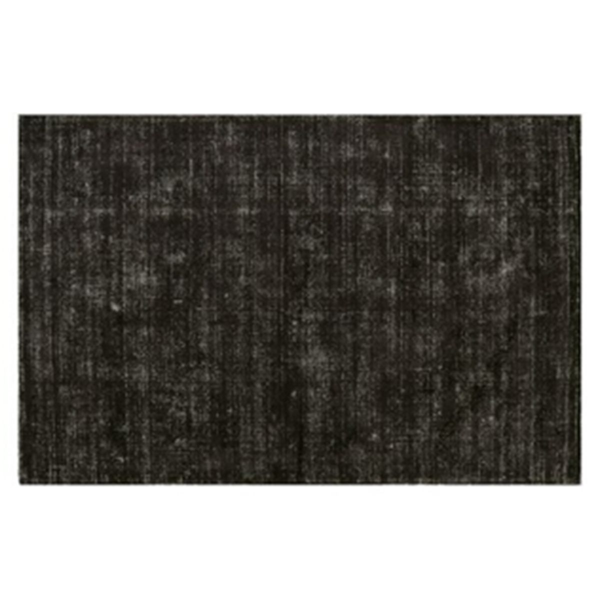 CRATE & BARREL - Alfombra Vaughn Negra Crate & Barrel