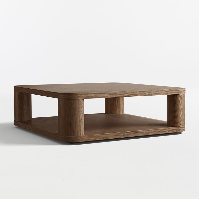 CRATE & BARREL Mesa De Centro Oakhurst Roble 117