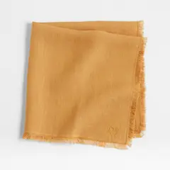 CRATE & BARREL - Servilleta Pepa Tan Fringe Ea
