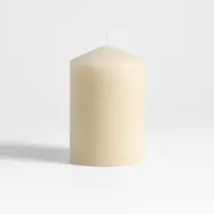 CRATE & BARREL - Vela Pilar Sand 15X10 Cm