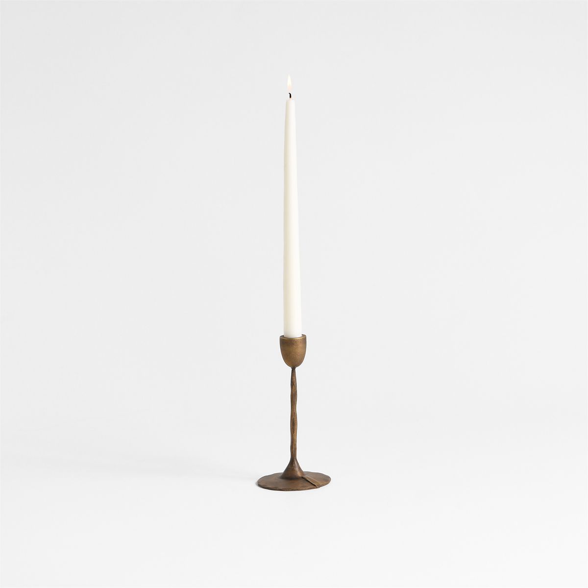 CRATE & BARREL - Candelabro Bateau Laton 18 Cm Crate & Barrel