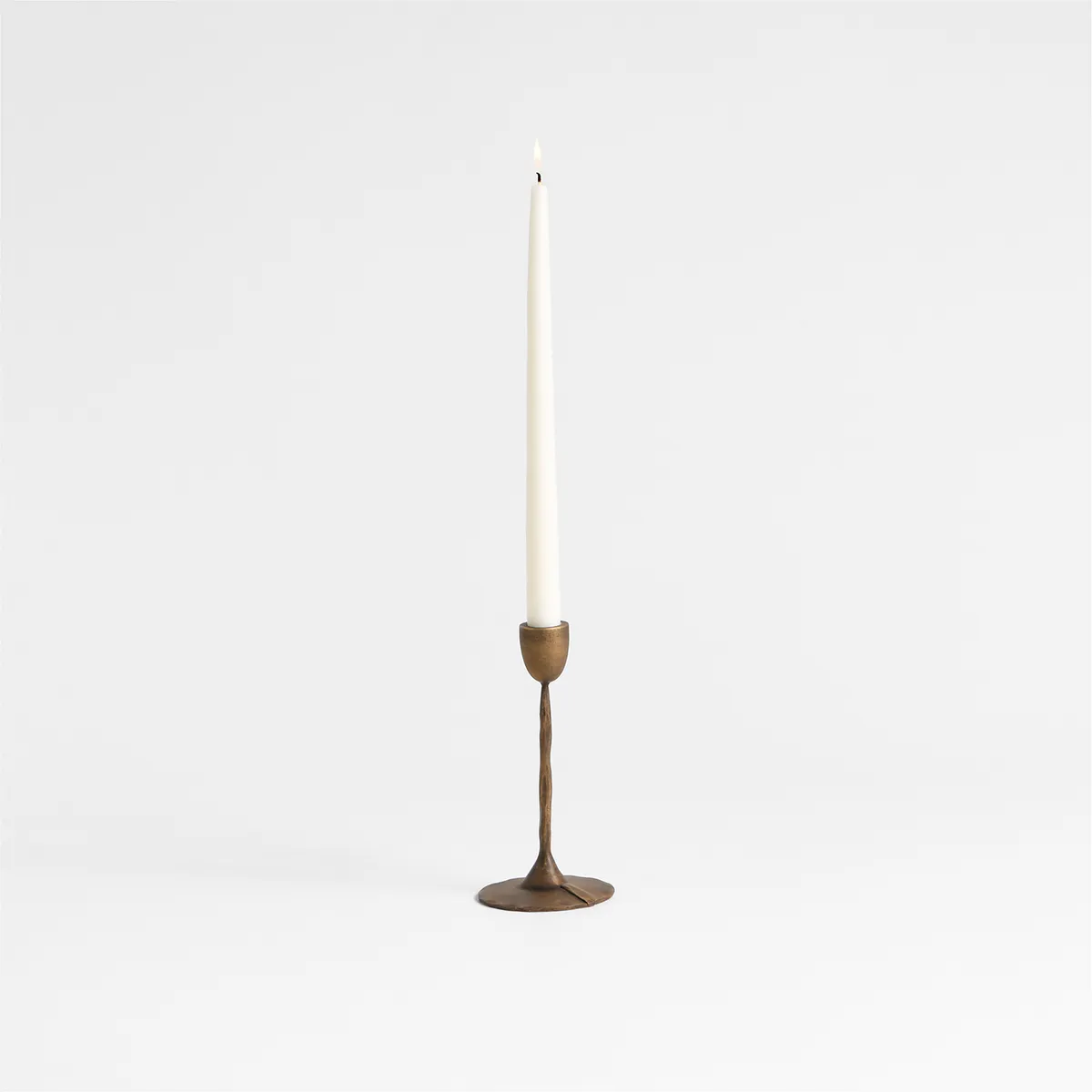 CRATE & BARREL - Candelabro Bateau Laton 18 Cm Crate & Barrel