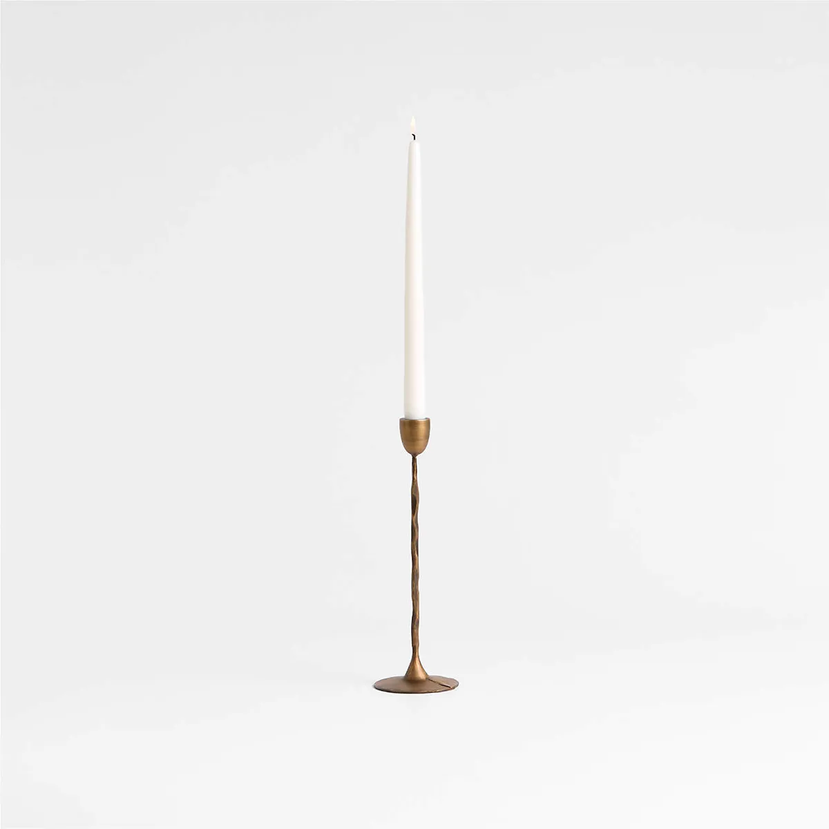 CRATE & BARREL - Candelabro Bateau Laton 18 Cm Crate & Barrel