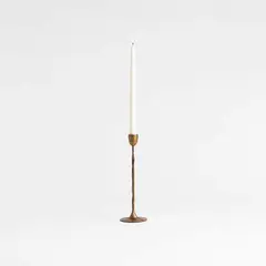 CRATE & BARREL - Candelabro Bateau Laton 18 Cm