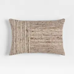 CRATE & BARREL - Funda Cojín Bozeman Lana 60x40 Cm