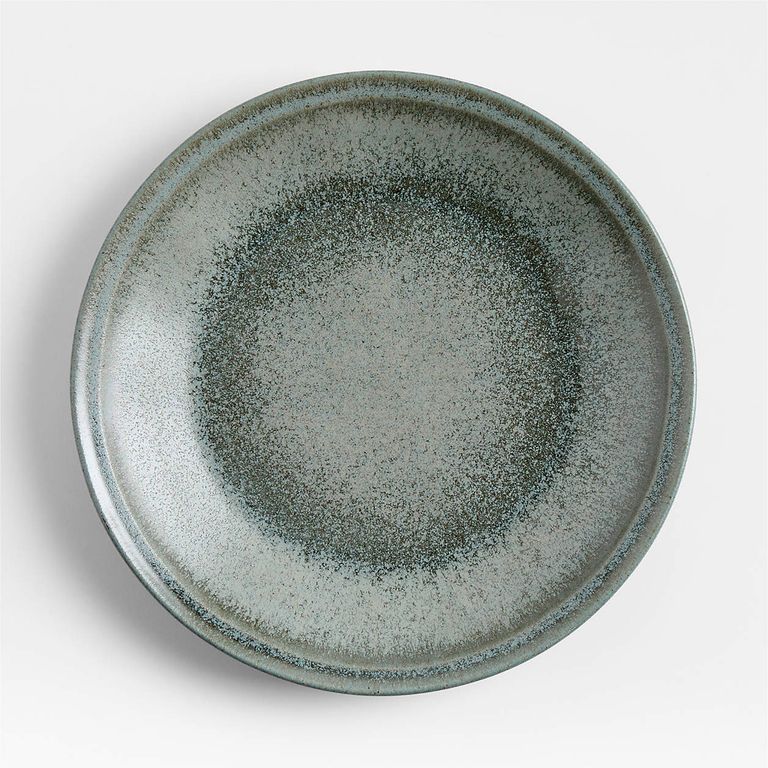 CRATE & BARREL Plato De Fondo Prairie Gres Reciclado
