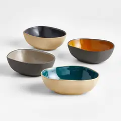 CRATE & BARREL - Mini Cuencos Arcilla Rec Didi Ea