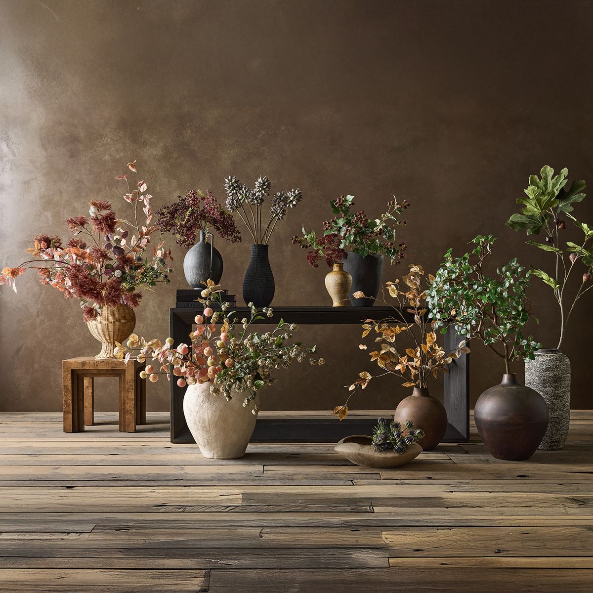 CRATE & BARREL - Rama Artificial Arce Nieblas en Flo Crate&Barrel