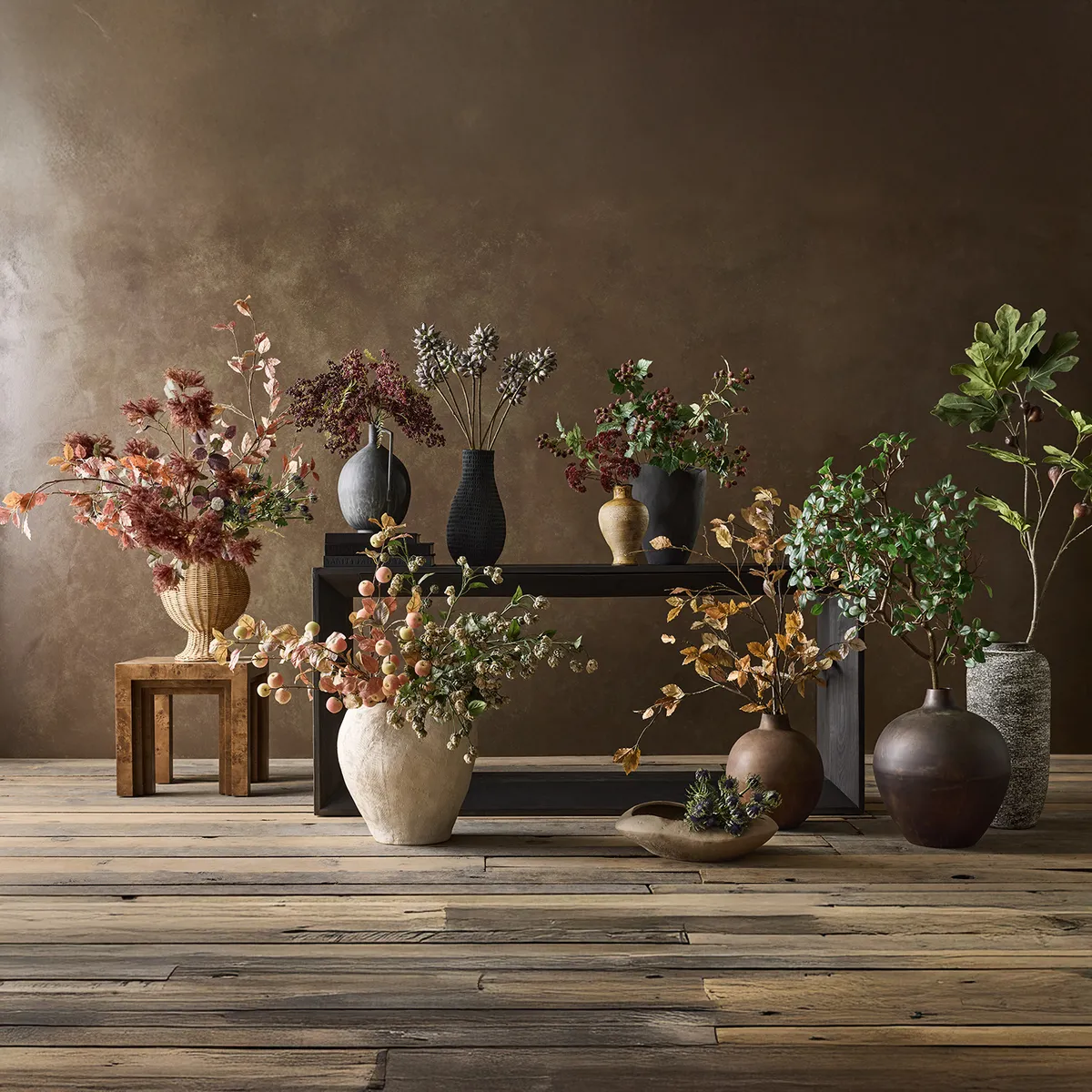 CRATE & BARREL - Rama Artificial Arce Nieblas en Flo Crate&Barrel