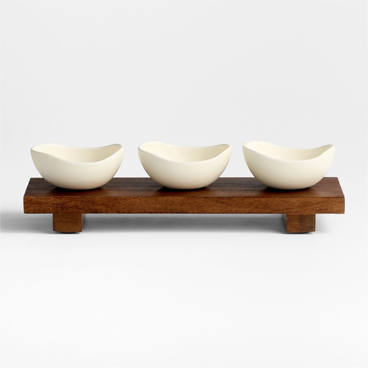CRATE & BARREL - Tabla Orchard-Set 3 Bowls Porcelana Crate & Barrel