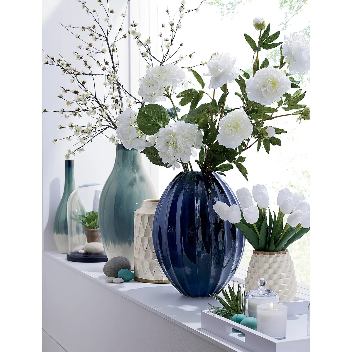 CRATE & BARREL - Vara Cherry Blossom 107cm Crate & Barrel