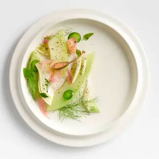 CRATE & BARREL - Plato De Ensalada Pile Parfaite Ac