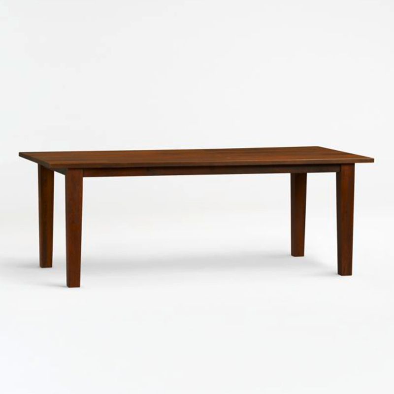 CRATE & BARREL - Mesa Comedor Basque Marrón 208Cm Crate & Barrel