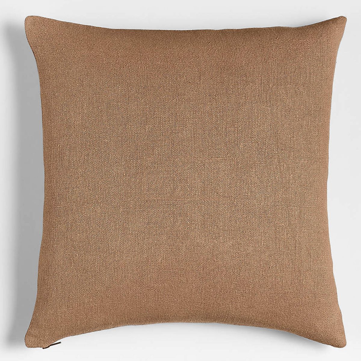 CRATE & BARREL - Funda De Cojín Lino Sierra Tan Crate & Barrel