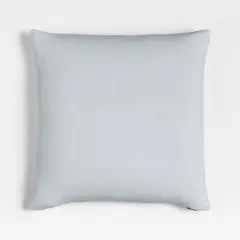 CRATE & BARREL - Funda Cojín Lino 50X50 Cm Azul