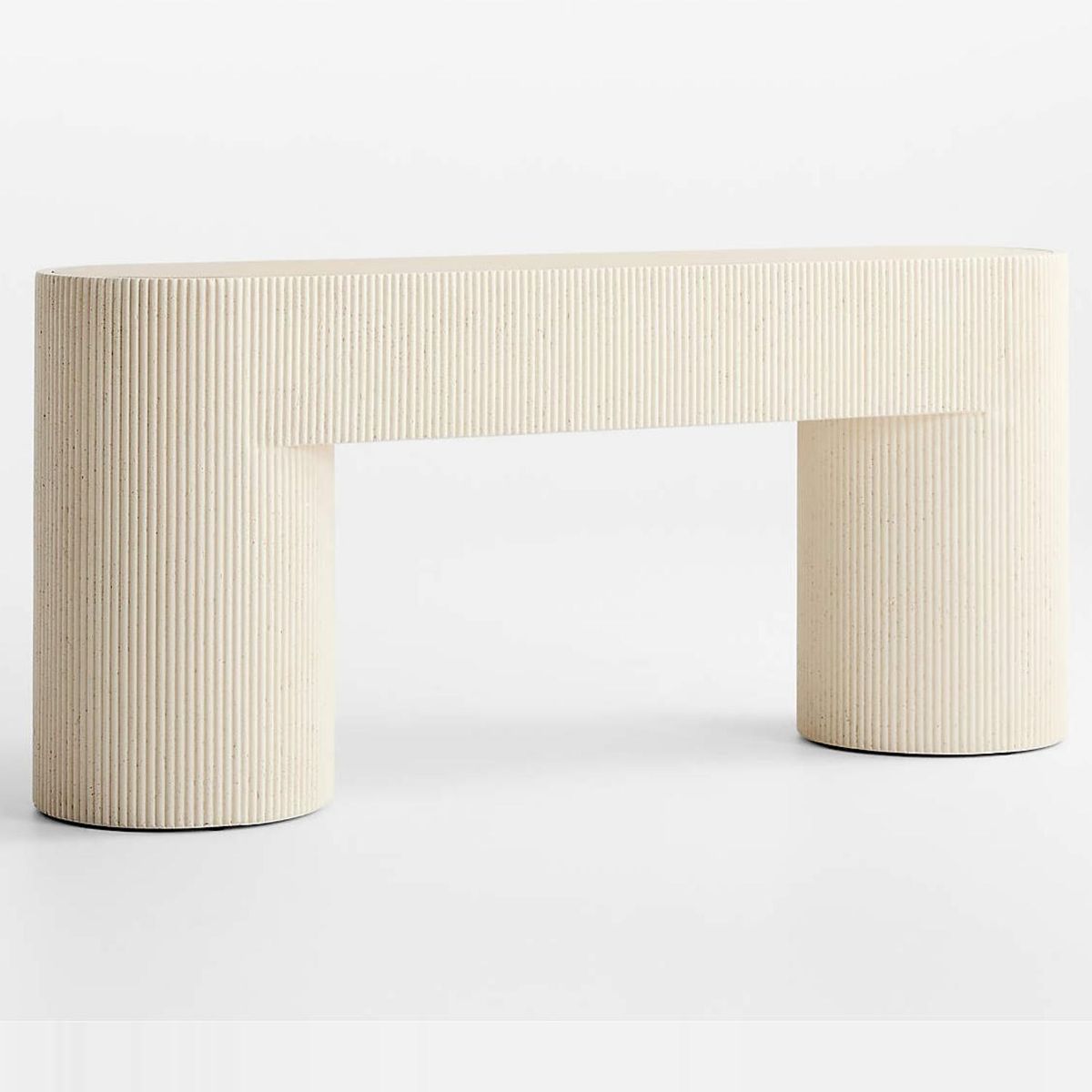 CRATE & BARREL - Consola Kahn 183 Cm Crate & Barrel