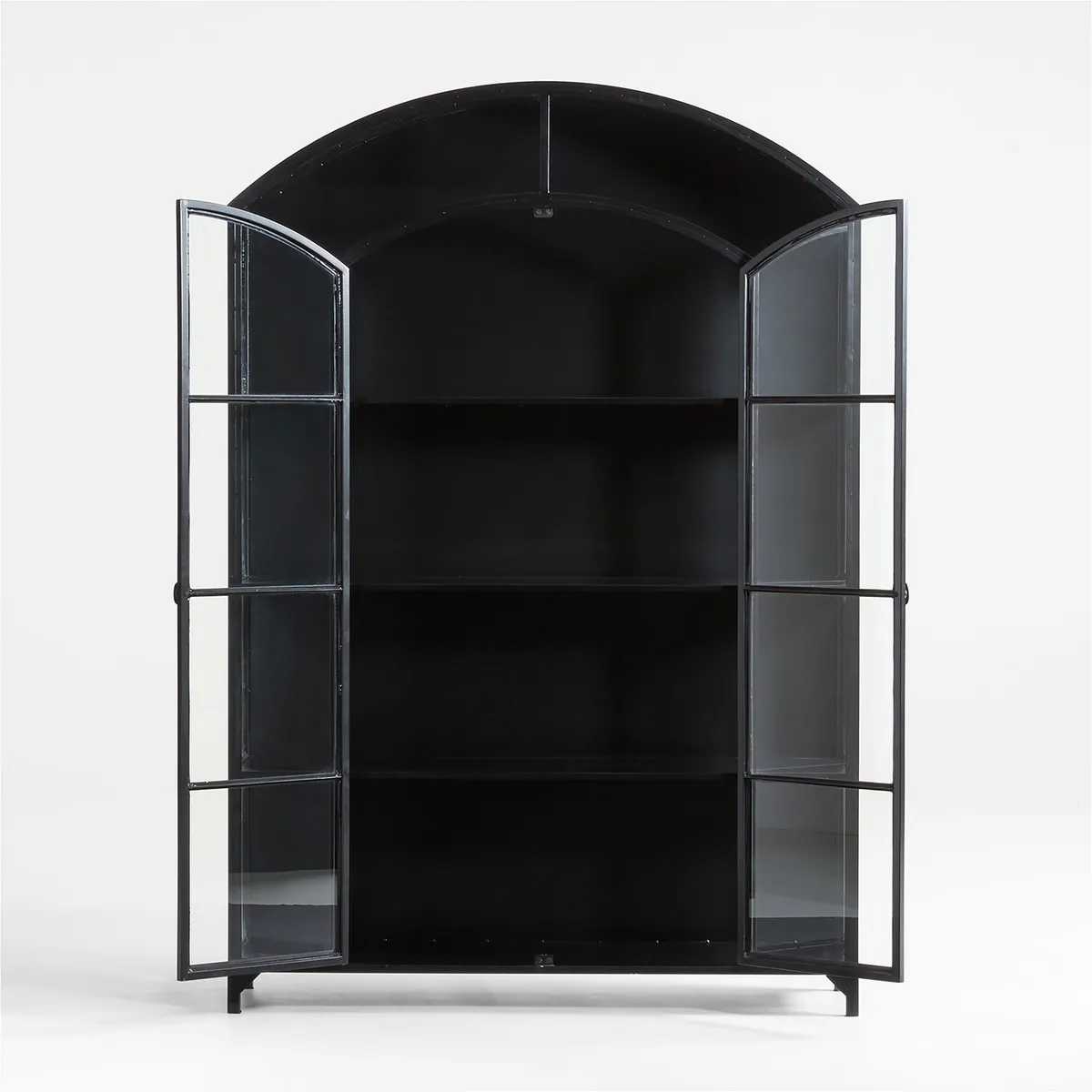 CRATE & BARREL - Estante Ventana Negro Crate & Barrel