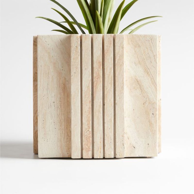 CRATE & BARREL - Macetero Canali AC Crate&Barrel