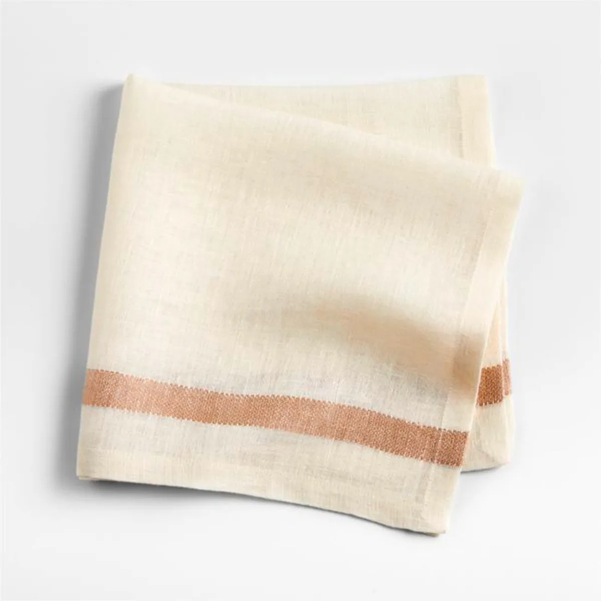 CRATE & BARREL - Servilleta Lino Marin Diseño 56X56 Cm Crate&Barrel