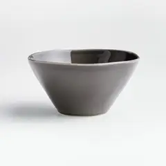 CRATE & BARREL - Bowl Para Cereal Gris Oscuro Marin