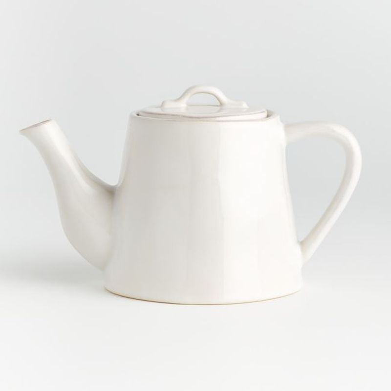 CRATE & BARREL - Tetera Marin Blanco Crate & Barrel