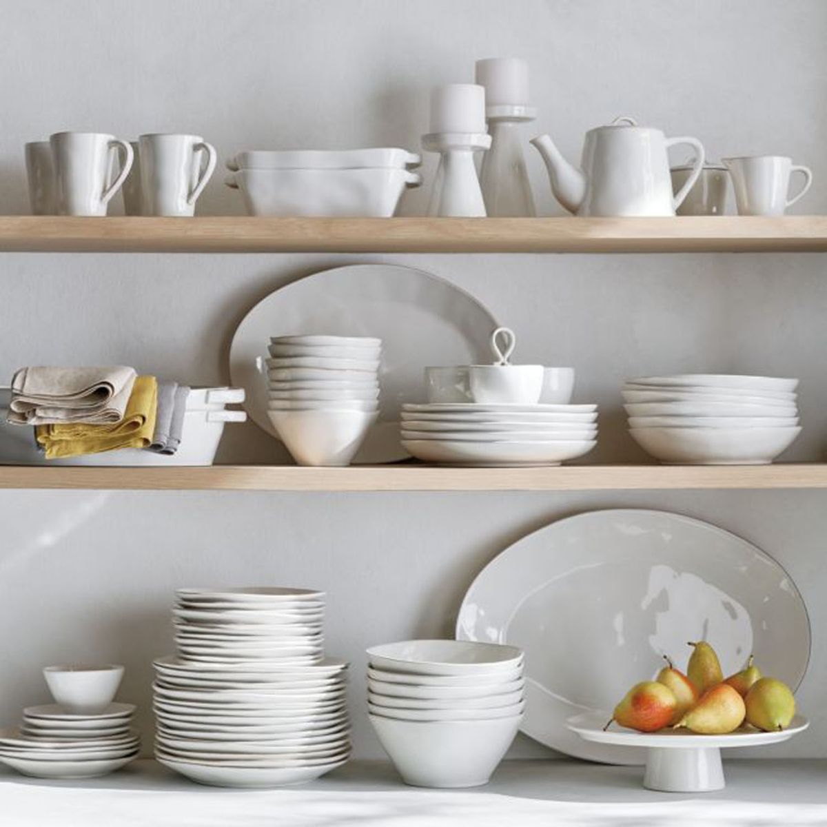 CRATE & BARREL - Tetera Marin Blanco Crate & Barrel