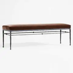 CRATE & BARREL - Banco De Terciopelo Rodin