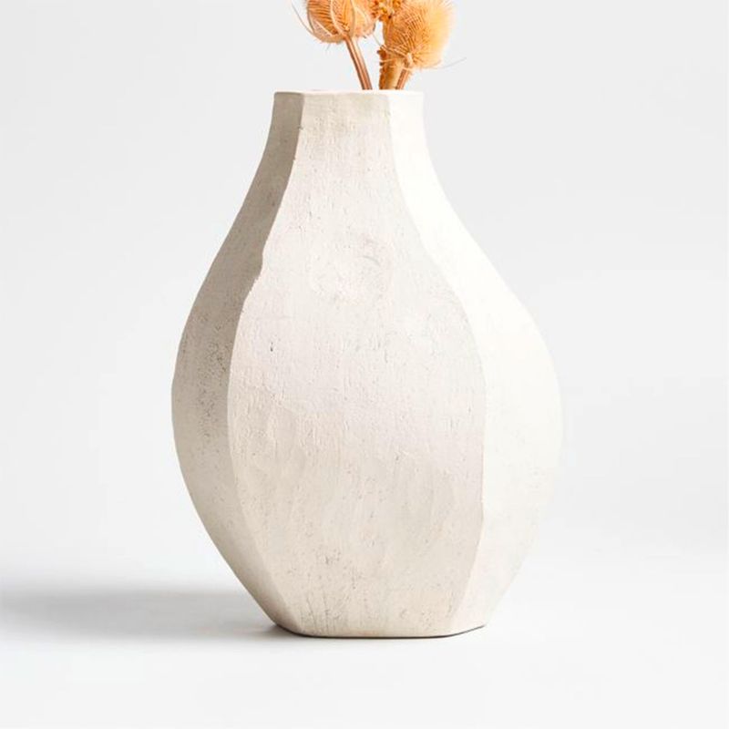 CRATE & BARREL - Jarrón Facette AC Crate&Barrel