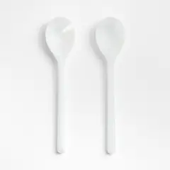 CRATE & BARREL - Servidores De Ensalada Naya Resina