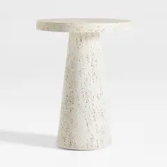 CRATE & BARREL - Mesa Lateral Ext Willy Resina