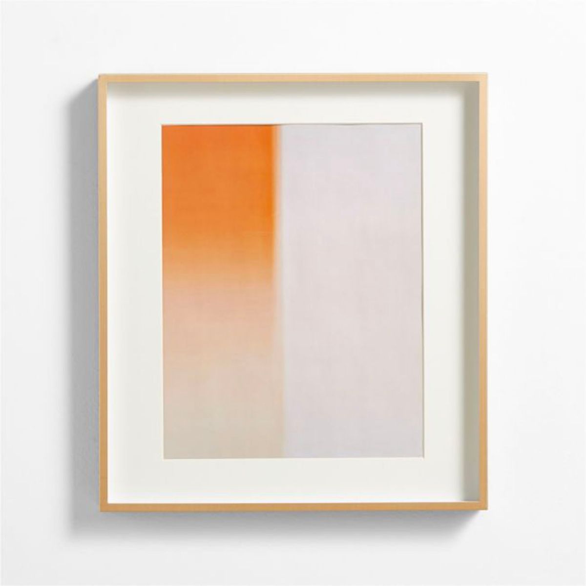 CRATE & BARREL - Marco Foto Pared Latón 28X36 Cm Crate & Barrel