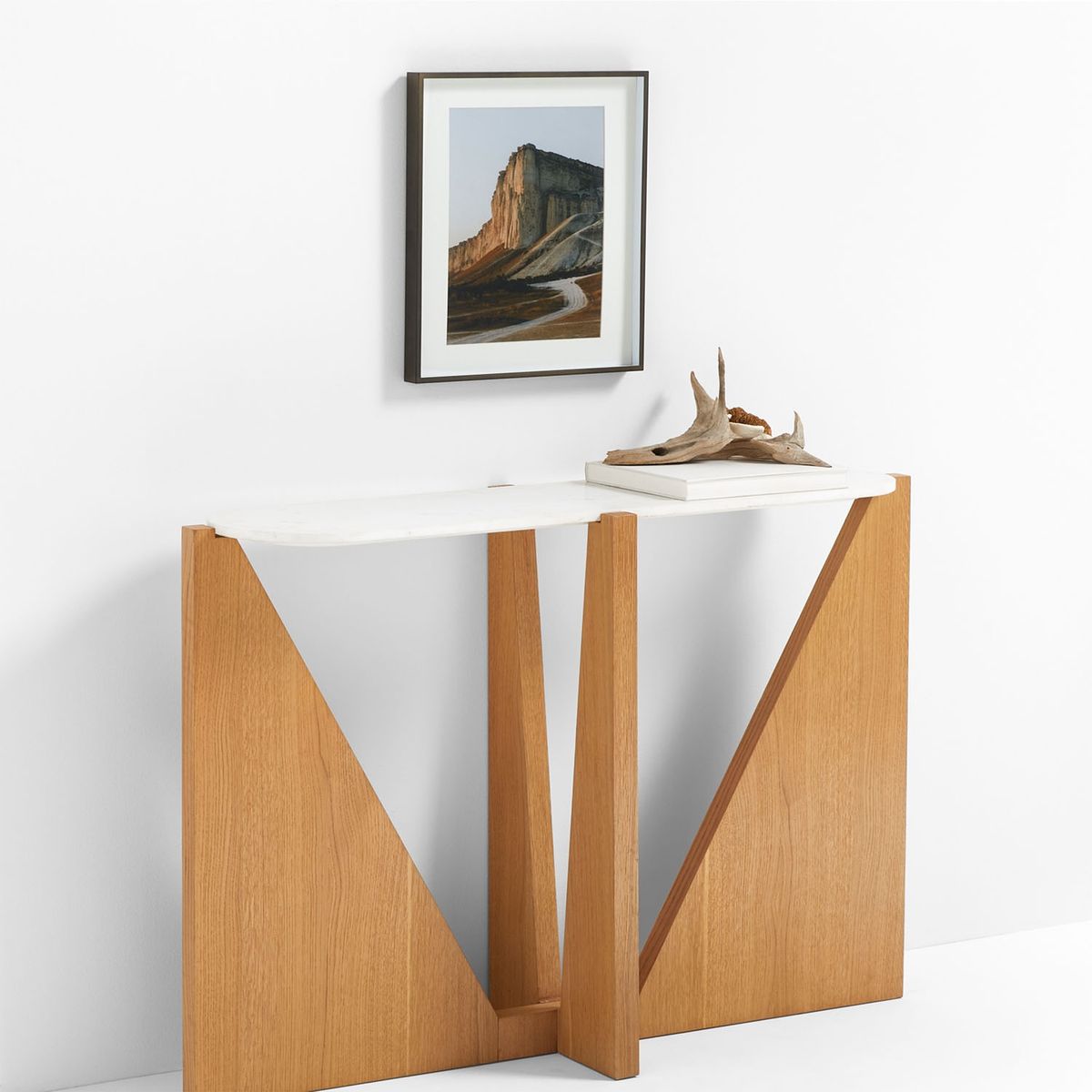 CRATE & BARREL - Marco de Foto Bronce Cepillado Crate&Barrel