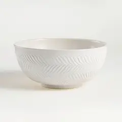 CRATE & BARREL - Bowl Fern Para Mezclar Cerámica