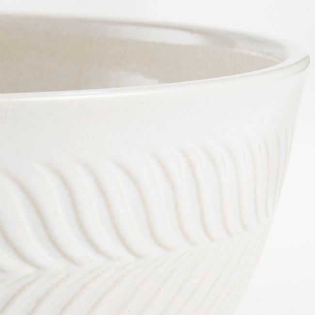 CRATE & BARREL - Bowl Fern Para Mezclar Cerámica Crate & Barrel