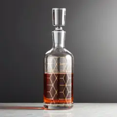 CRATE & BARREL - Decantador Jaxson 950 Cc
